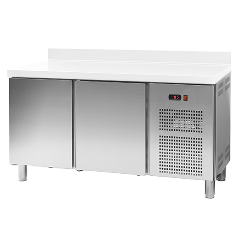 Refrigerated counter without worktop, 255 l