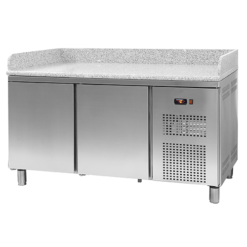 Refrigerated counter for pizza, 404 l