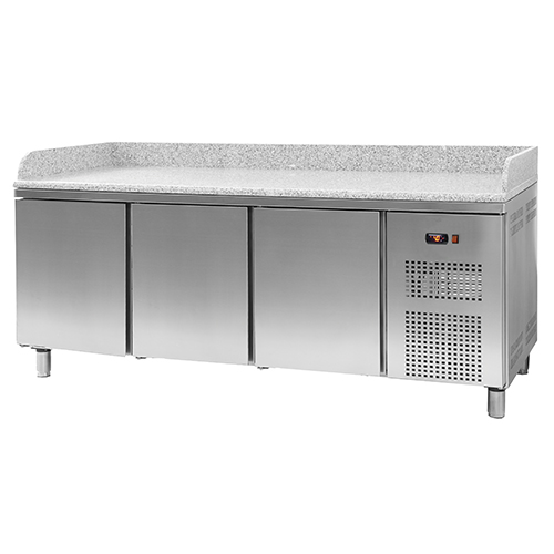 Refrigerated counter for pizza, 628 l