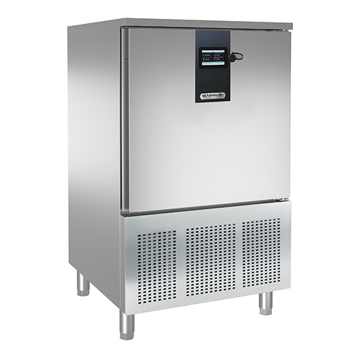 Blast chiller and shock freezer 8x GN1/1 and 600x400mm with touch control, air condensation