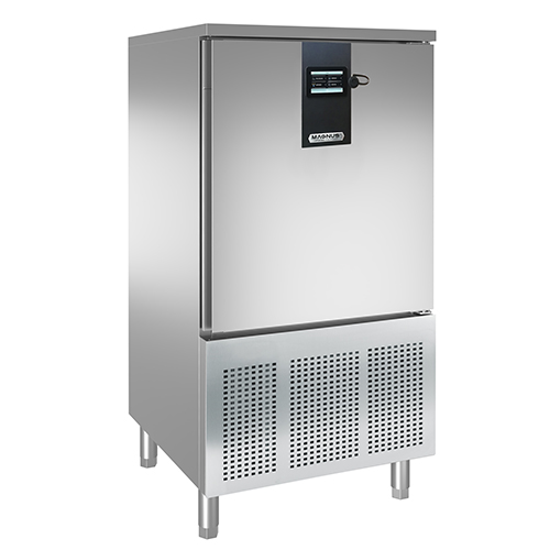 Blast chiller and shock freezer 12x GN1/1 and 600x400 mm with touch control, air condensation