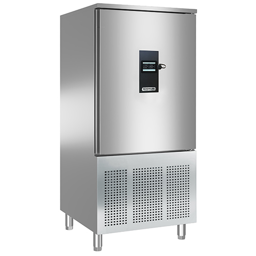 Blast chiller and shock freezer 16x GN1/1 and 600x400 mm with touch control, air condensation