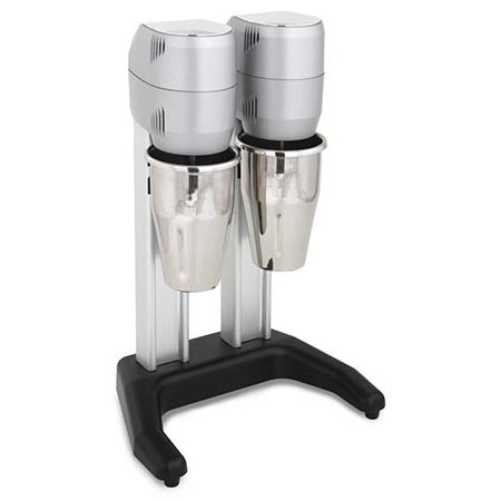 Drink mixer, 2 stainless steel cups