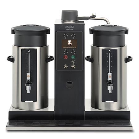 Coffee brewer 30 l with 2 containers