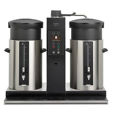 Coffee brewer 90 l with 2 containers