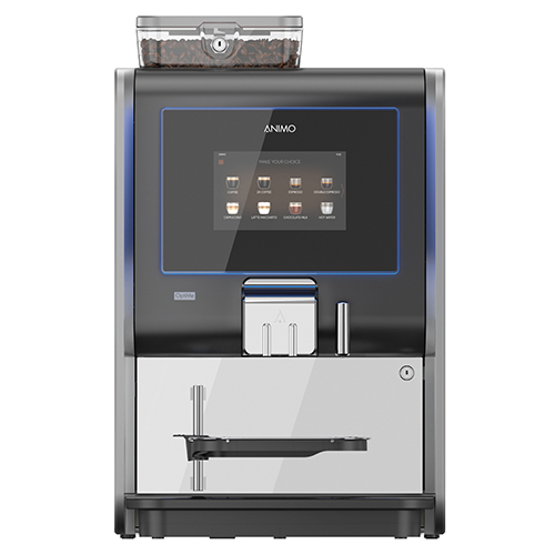 Máquina automática de café en grano con 2 depósitos para productos instantáneos