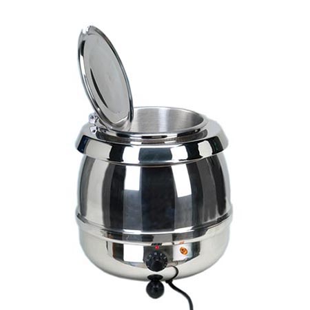 Soup kettle in stainless steel, 9 l