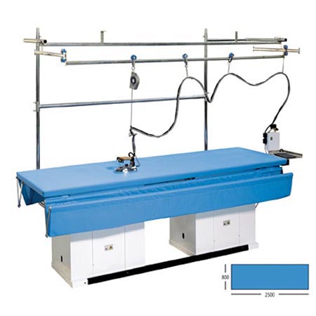 Ironing board for curtains without boiler, 2500x800 mm