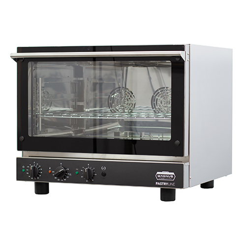 Electric convection oven for bakery with humidifier and grill, 4x 600x400 mm