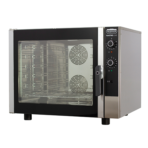 Electric convection oven with humidifier and reverse fans, 6x GN1/1 and 60x40