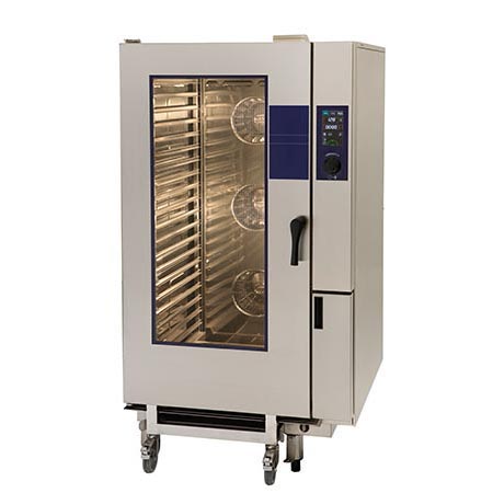 Electric combi oven with boiler, 20 GN1/1