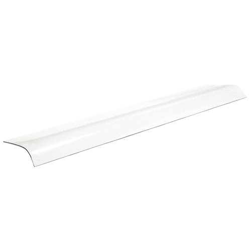 Curved glass shelf plate for 1200 item