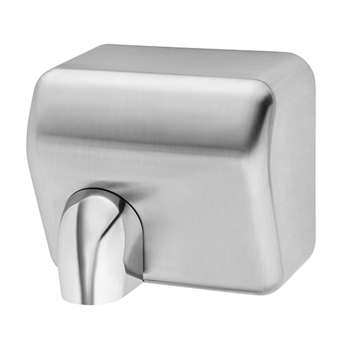 Stainless steel hand and face dryer