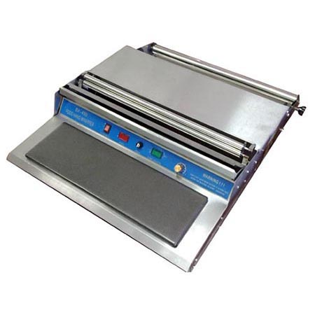 Máquina de embalar manual embrulhar com base quente 430 mm)