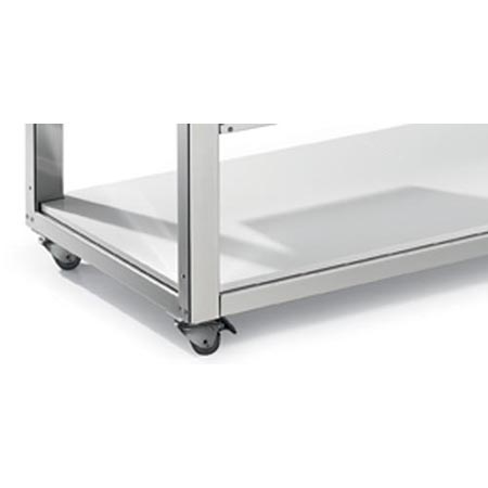 Lower shelf in wengé for buffets 3x GN1/1