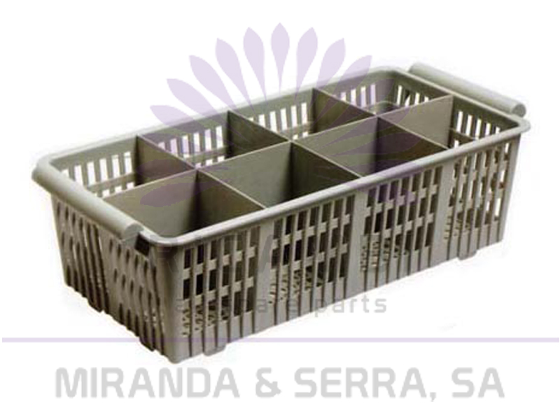 Rack for cutlery with 8 compartments, 480x230x145 mm